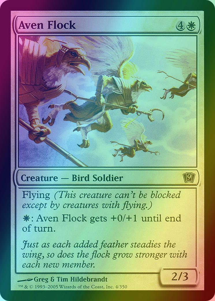 Aven Flock [4x] [Ninth Edition] [Foil]