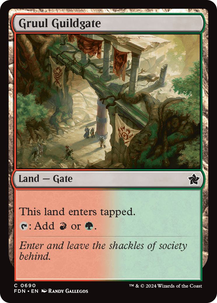 Gruul Guildgate [690] [Foundations] [Non-Foil]