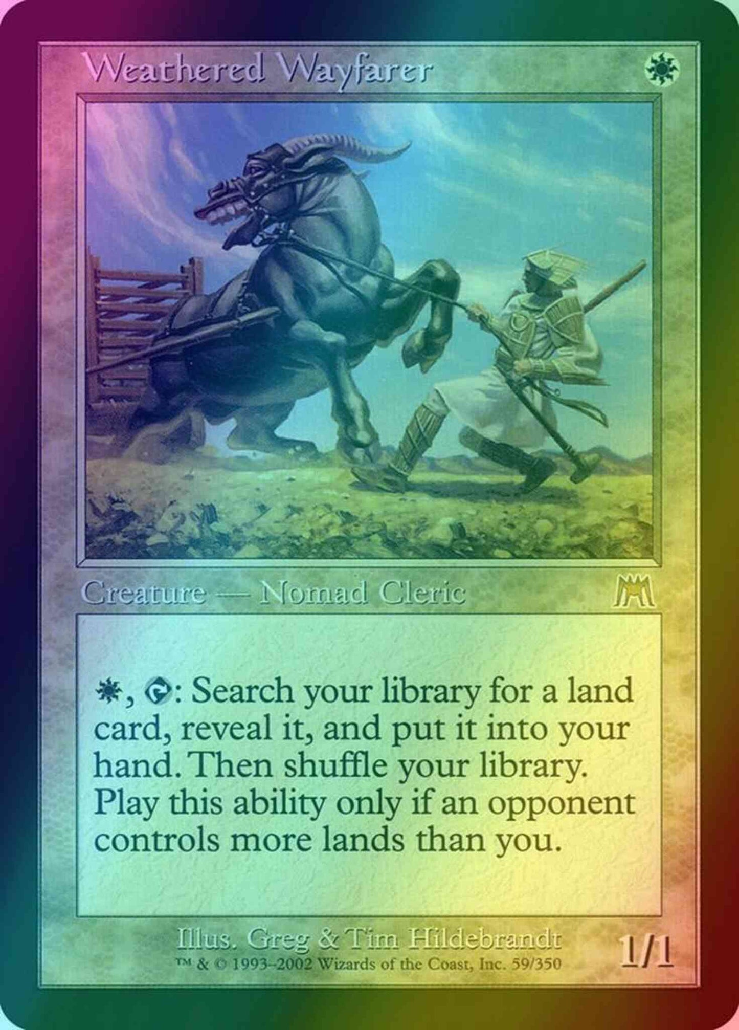 Weathered Wayfarer [59] [Onslaught] [Foil]