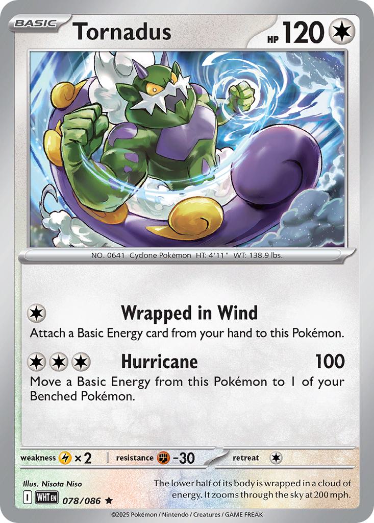 Tornadus - 078/086 - Rare [sv105w-078] [Holo]