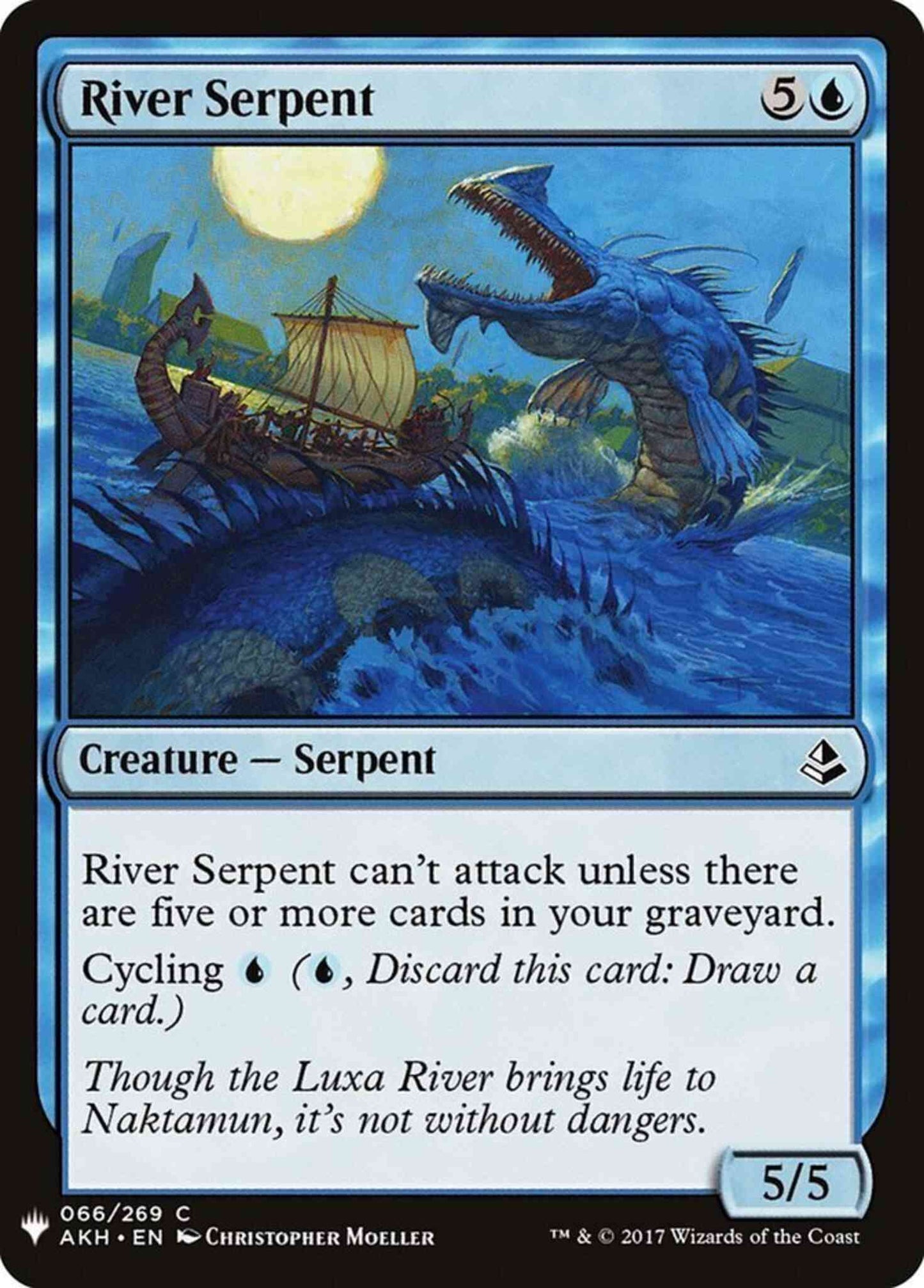 River Serpent [AKH-66] [The List] [Non-Foil]