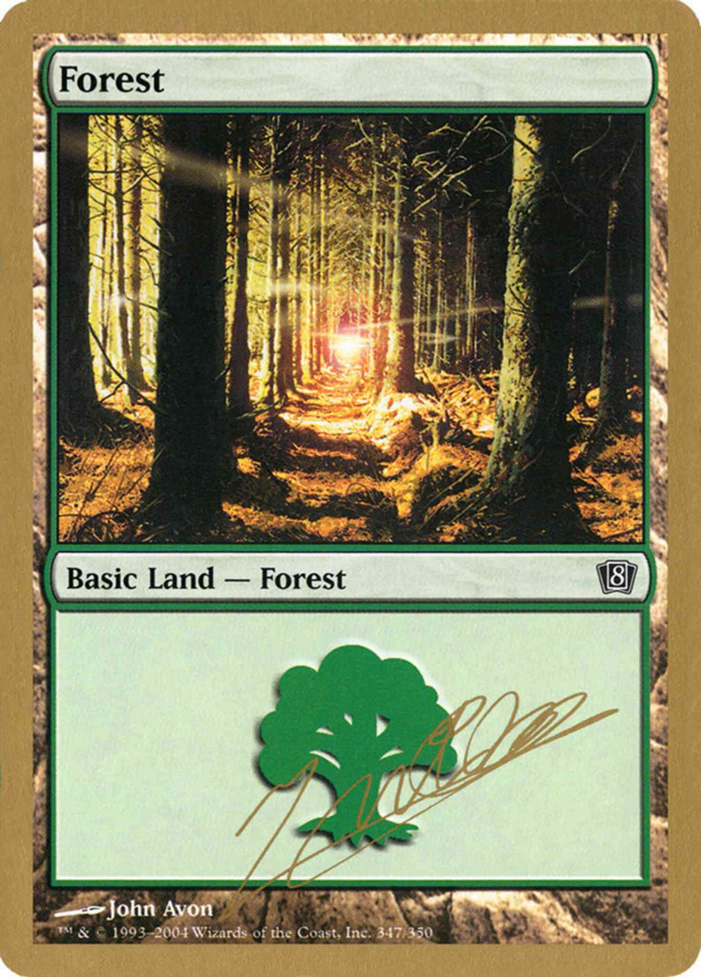 Forest [jn347] [347] [World Championship Decks 2004] [Non-Foil]