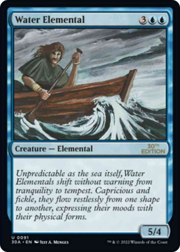 Water Elemental [91] [30th Anniversary Edition] [Non-Foil]