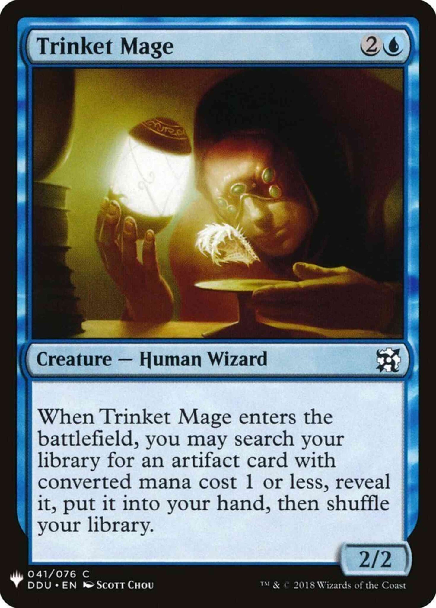 Trinket Mage [DDU-41] [The List] [Non-Foil]