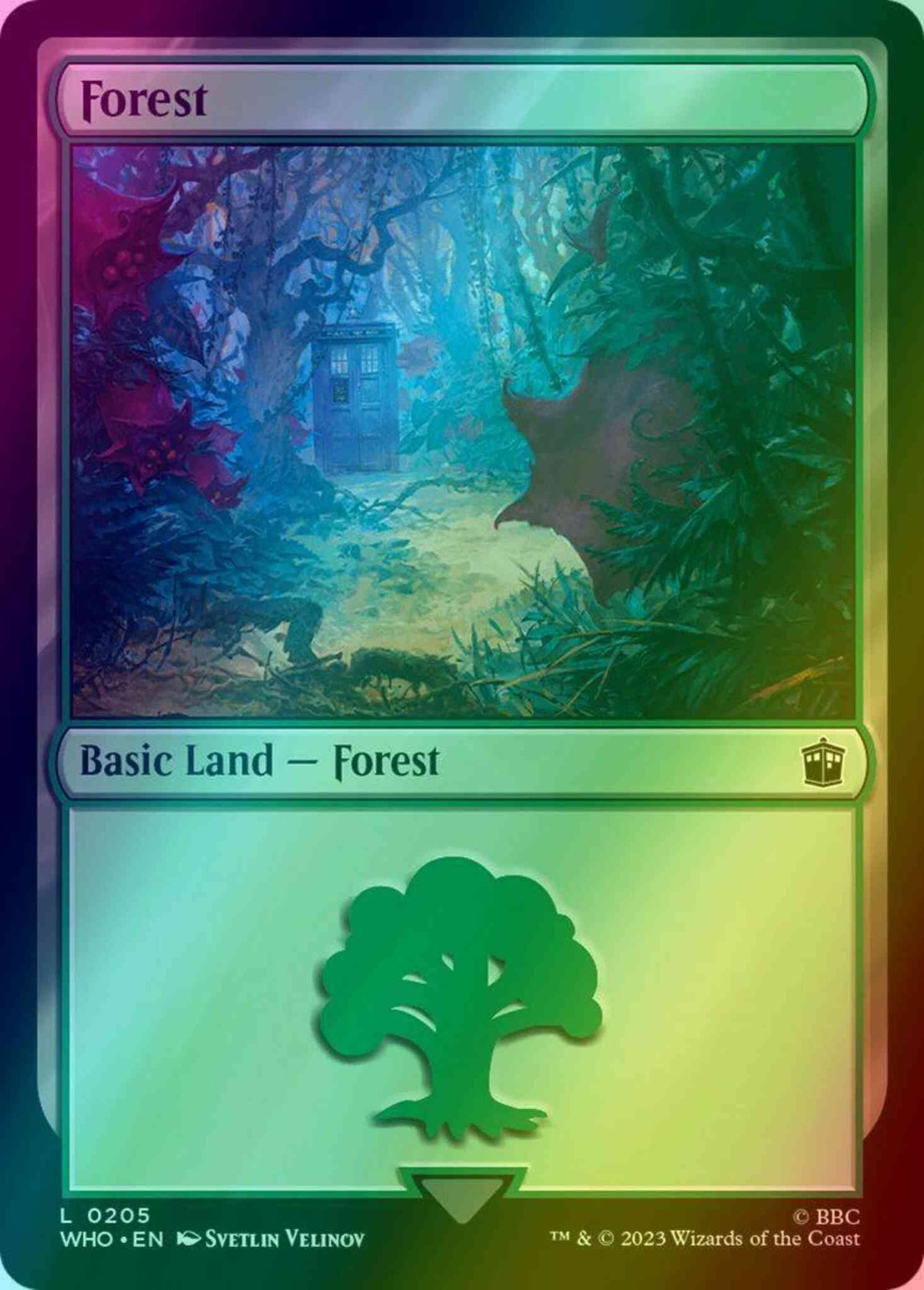 Forest [205] [Universes Beyond: Doctor Who] [Foil]