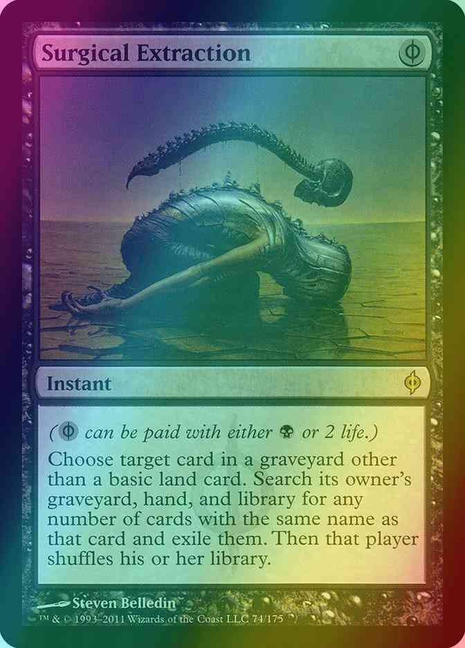 Surgical Extraction [74] [New Phyrexia] [Foil]