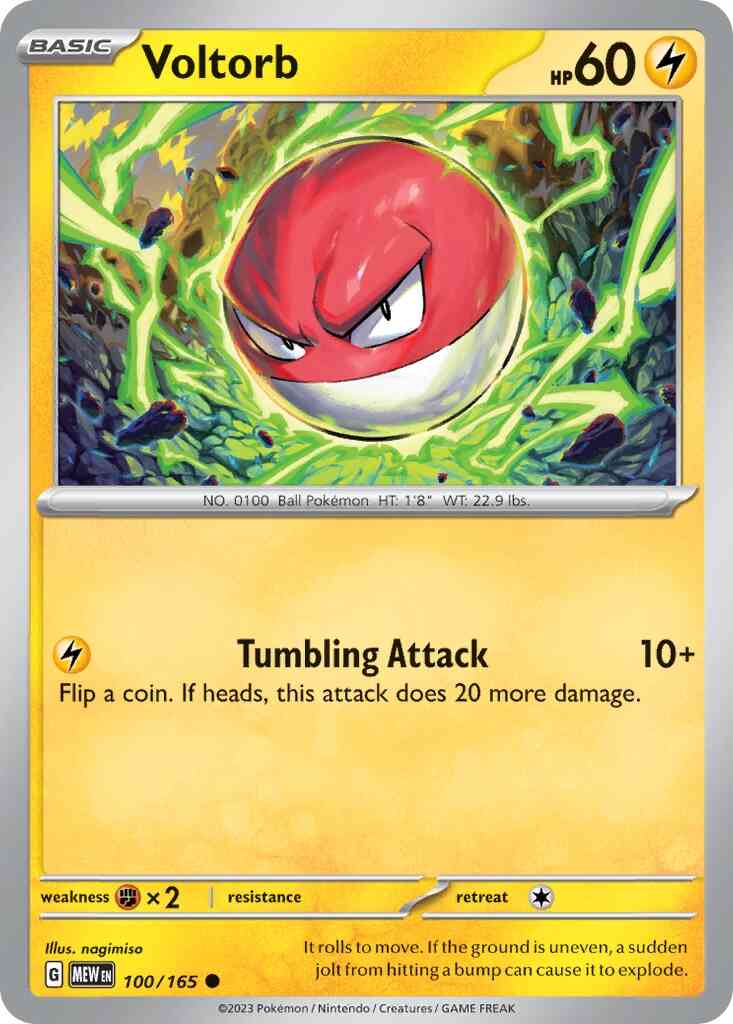 Voltorb - 100/165 - Common [sv035-100] [Non-Holo]