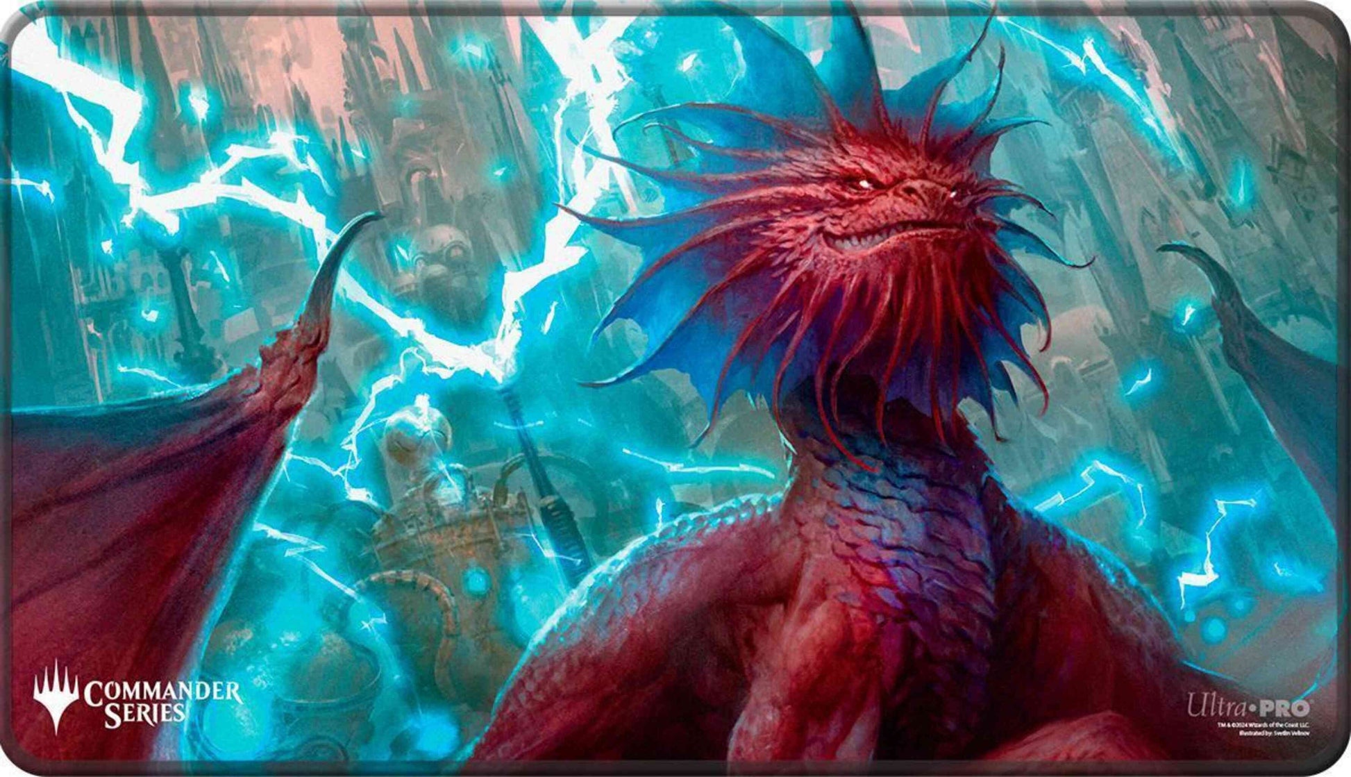 mtg niv mizzet parun commander deck Ultra Pro MTG Stitched Playmat - Commander Series