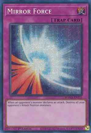 Mirror Force - MAMA-EN115 - Pharaoh Secret Rare - 1st Edition