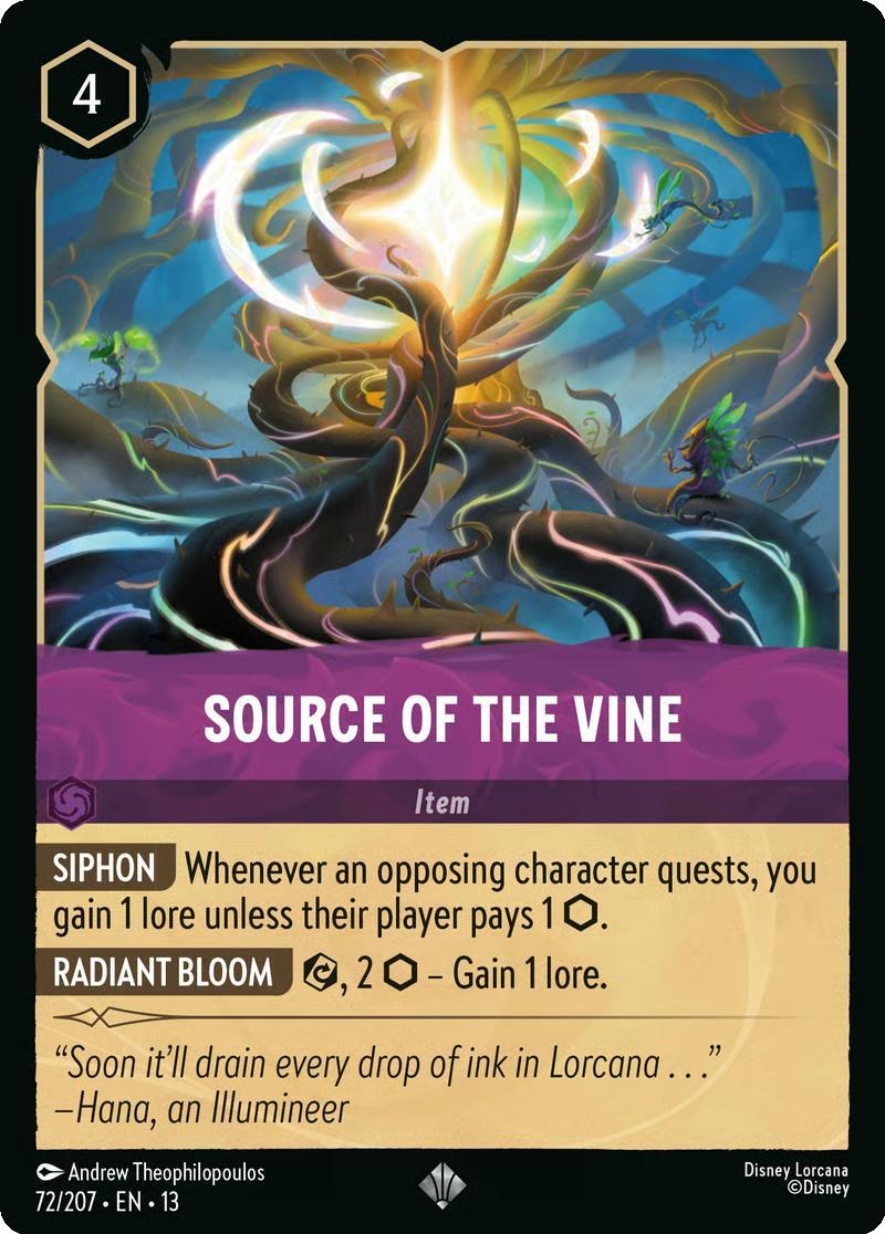 Source of the Vine - 72/204 [Attack of the Vine!] [Non-Foil]