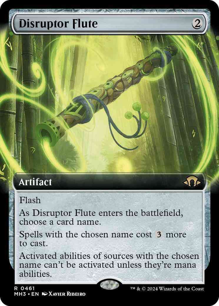 Disruptor Flute [461] [Extended Art] [Modern Horizons 3] [Non-Foil]