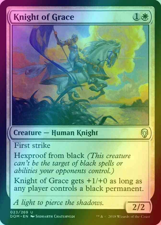 Knight of Grace [23] [Dominaria] [Foil]