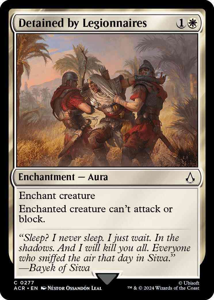 Detained by Legionnaires [277] [Starter Kit Exclusive] [Assassin's Creed] [Non-Foil]