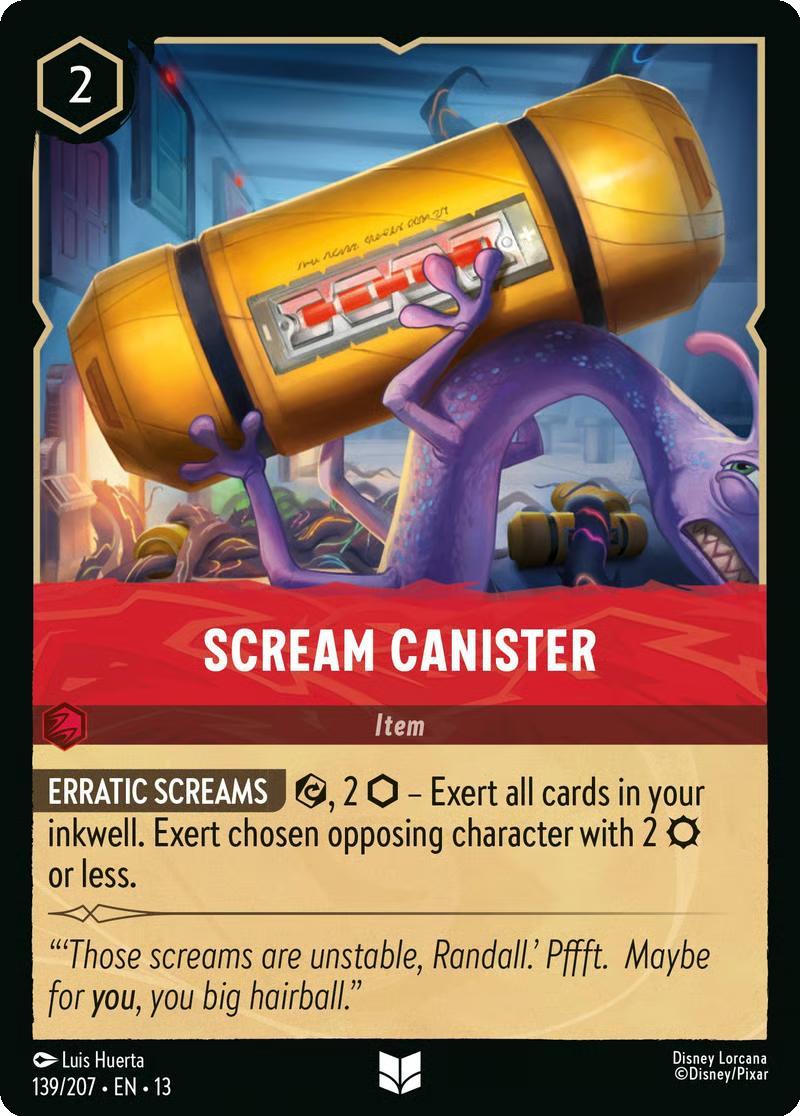 Scream Canister - 139/204 [Attack of the Vine!] [Non-Foil]