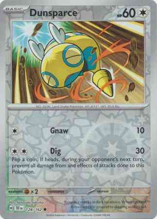 Dunsparce - 128/162 - Common [sv05-128] [Reverse Holo]
