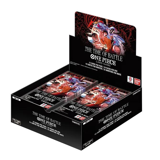 OP-16 The Time of Battle One Piece Card Game booster display