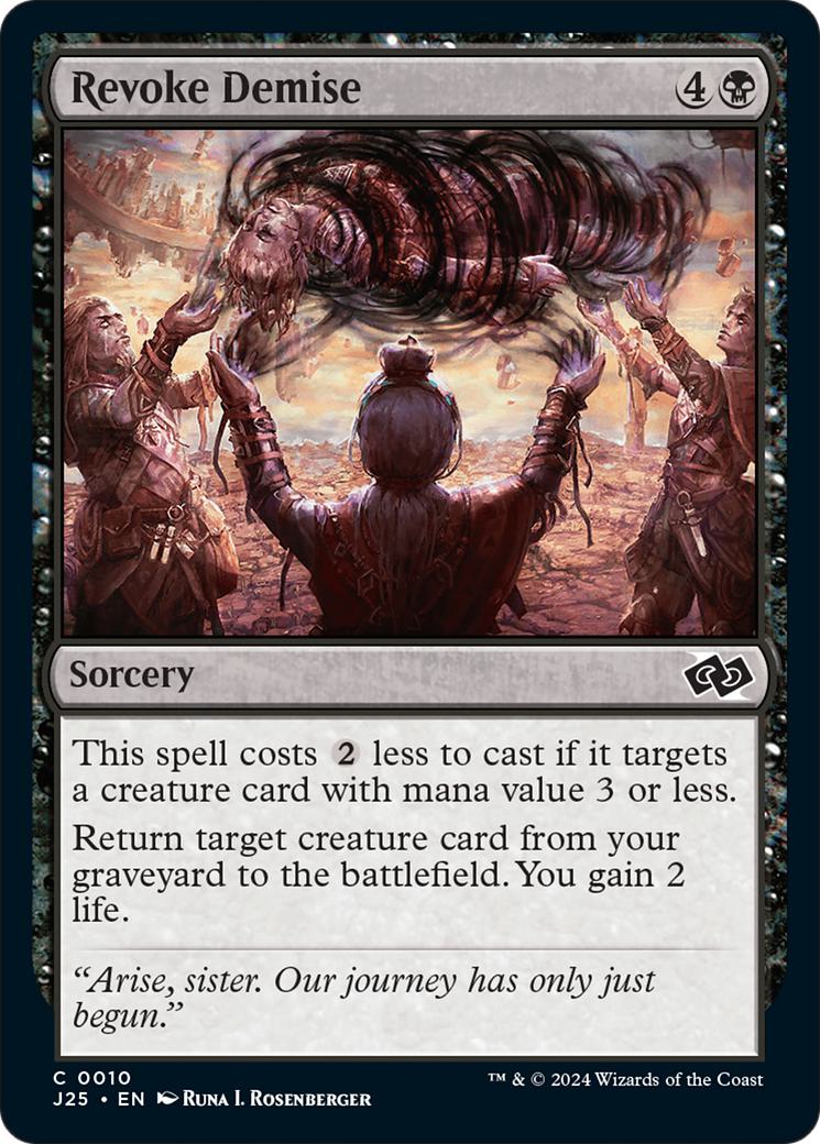 Revoke Demise [10] [Foundations: Jumpstart] [Non-Foil]