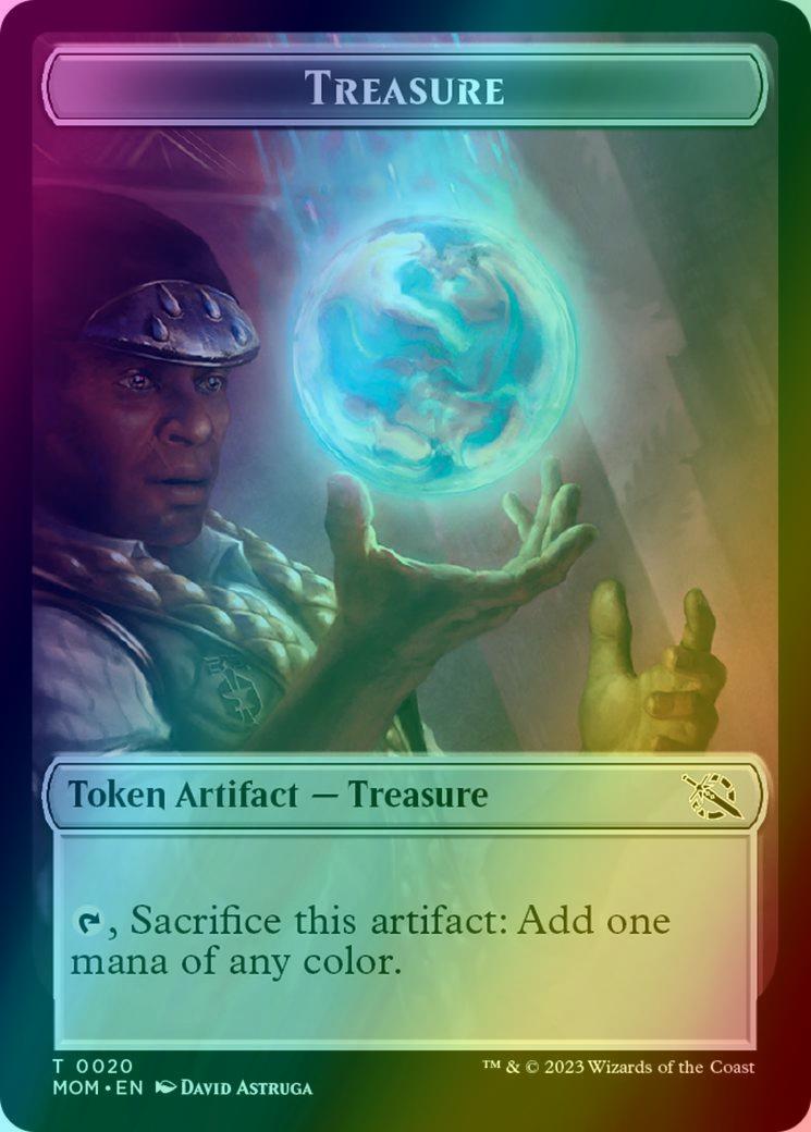 Spirit Token (13) // Treasure Token (20) [March of the Machine