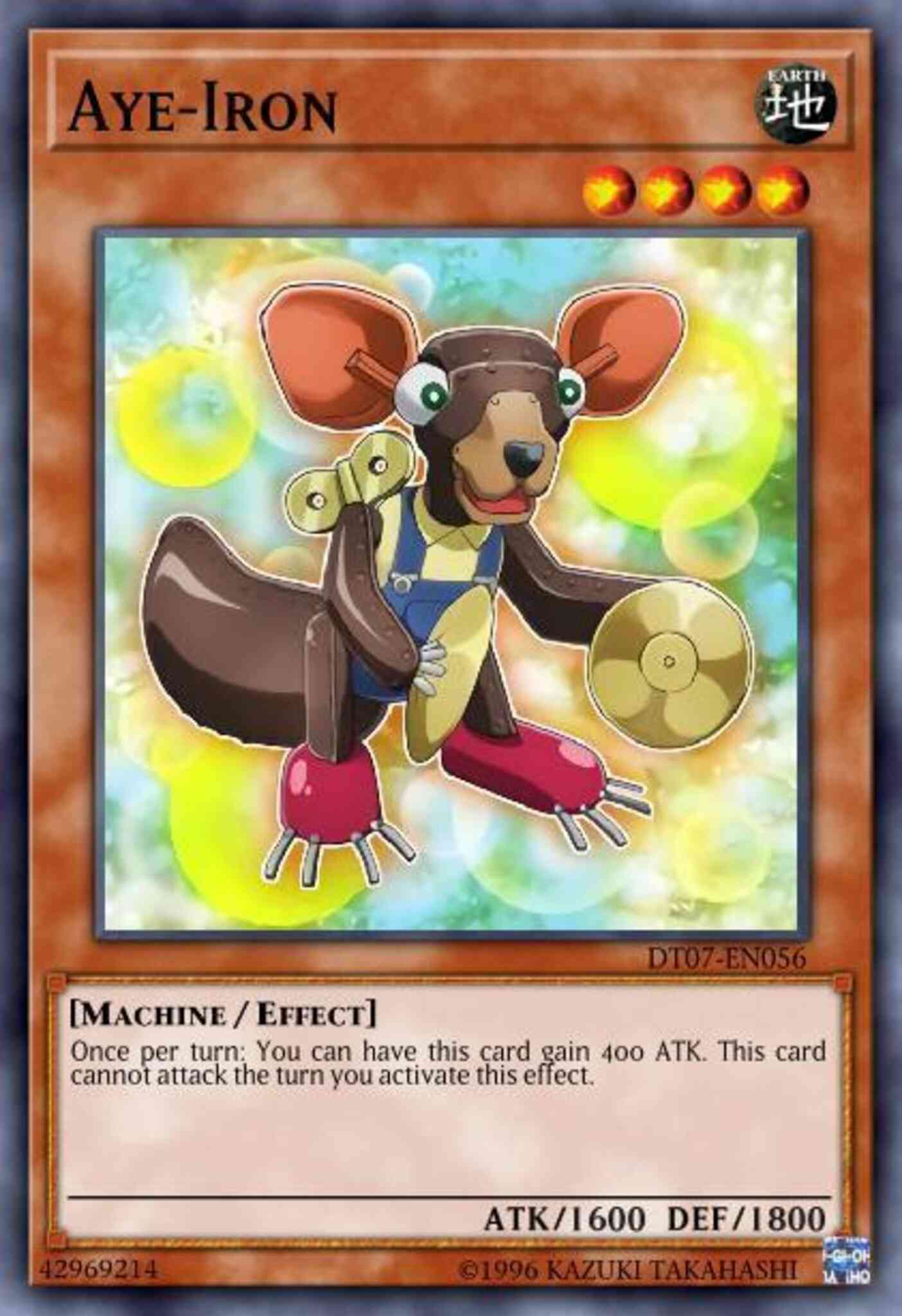 Aye-Iron - SP14-EN016 - Starfoil Rare - 1st Edition