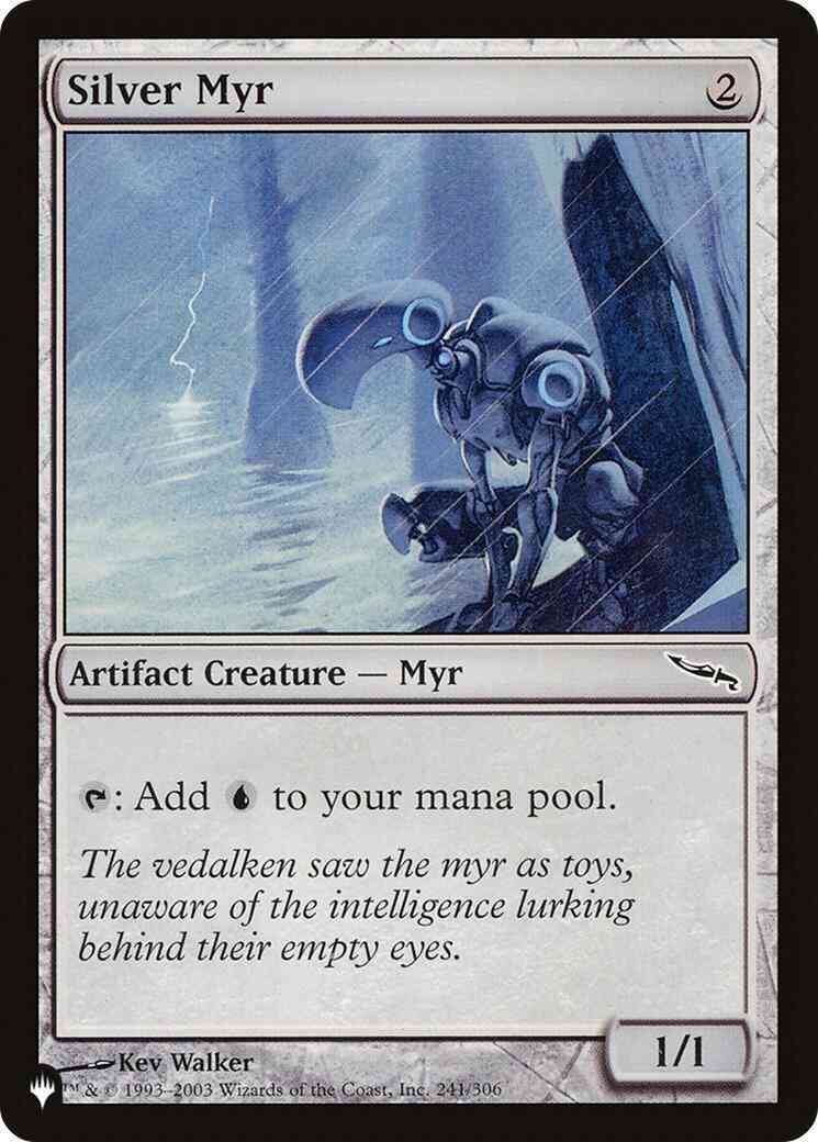 Silver Myr [MRD-241] [The List] [Non-Foil]