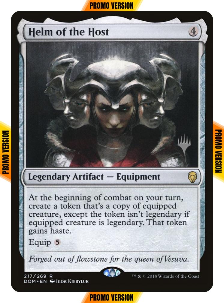 Helm of the Host [217p] [Promo Pack] [Dominaria Promos] [Foil]