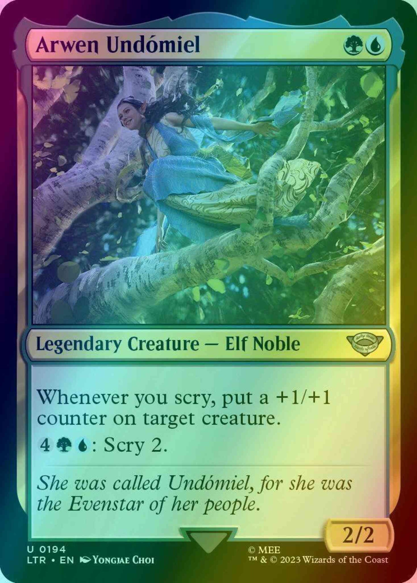 Arwen Undómiel [194] [The Lord of the Rings: Tales of Middle-earth] [Foil]