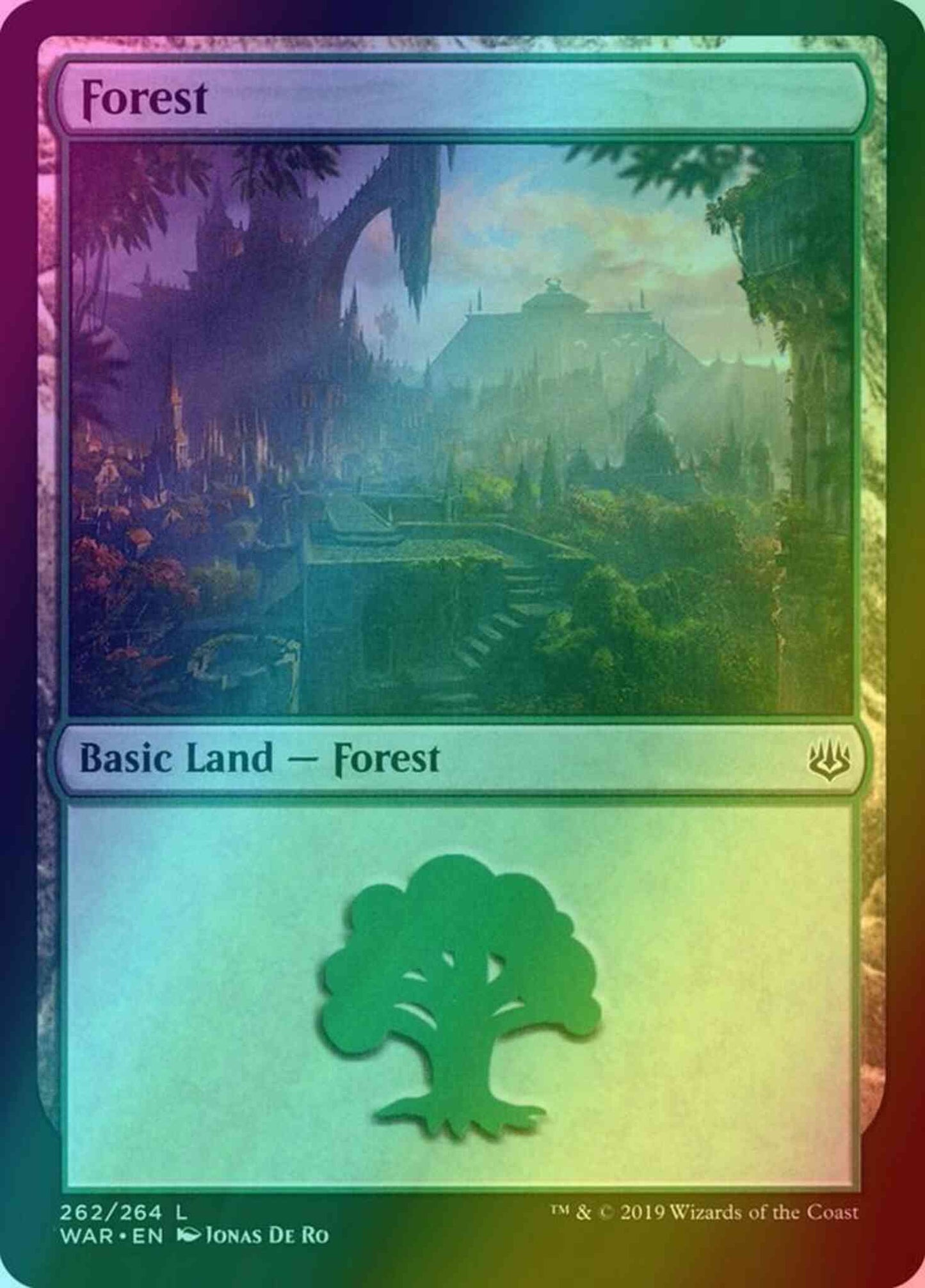Forest [262] [War of the Spark] [Foil]