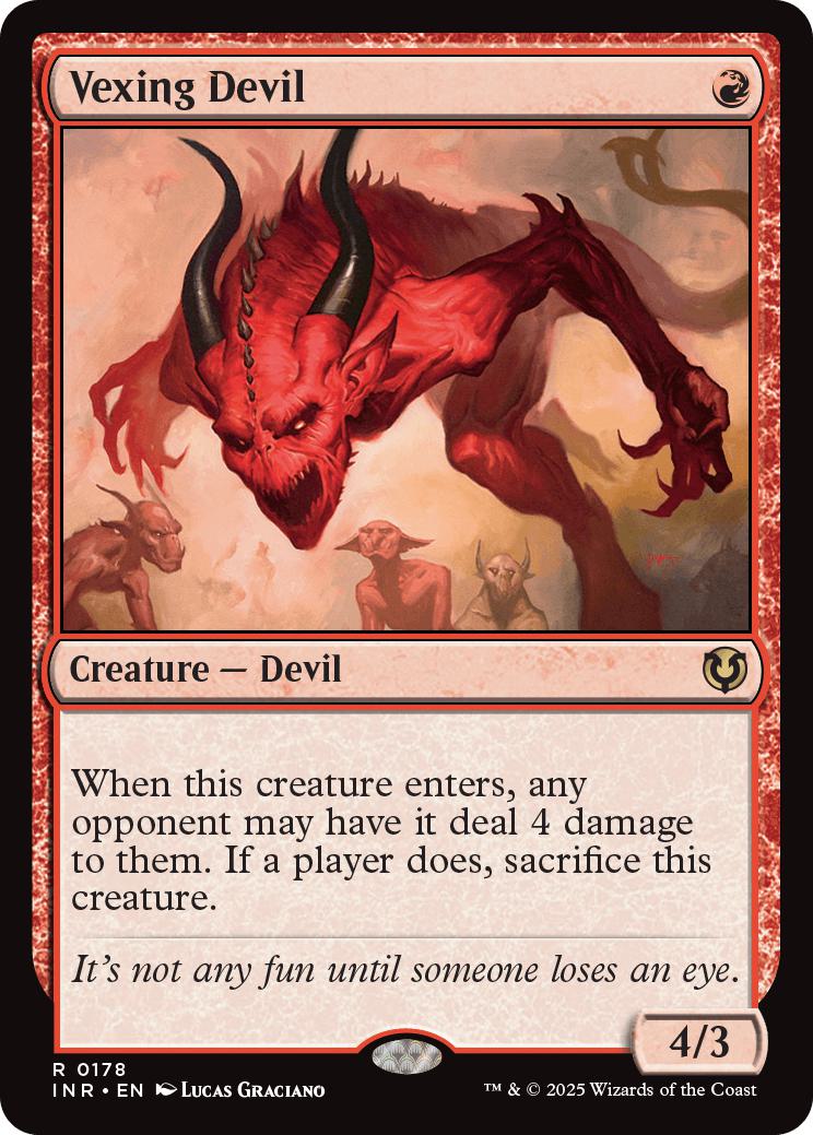 Vexing Devil [178] [Innistrad Remastered] [Foil]