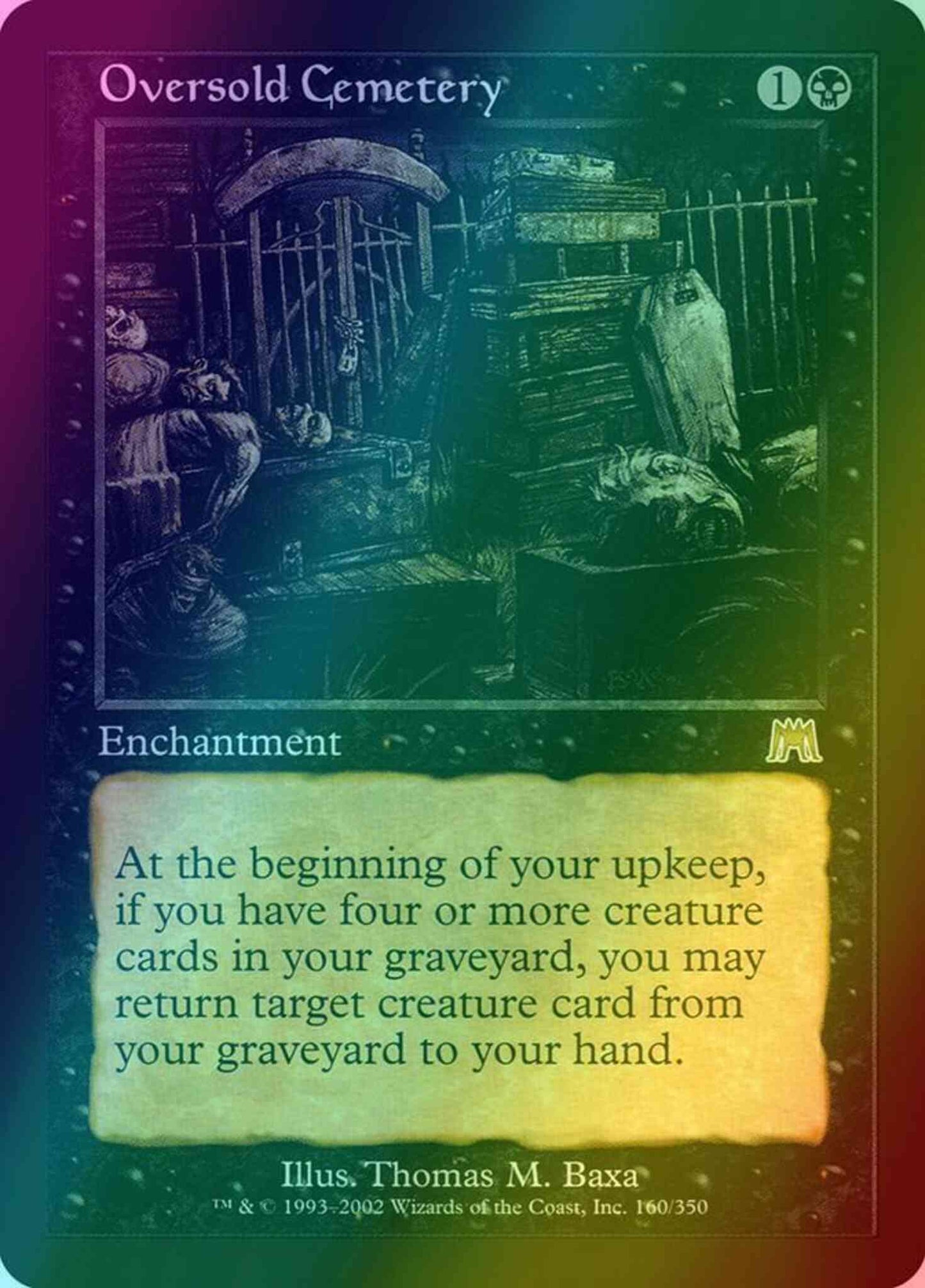 Oversold Cemetery [160] [Onslaught] [Foil]