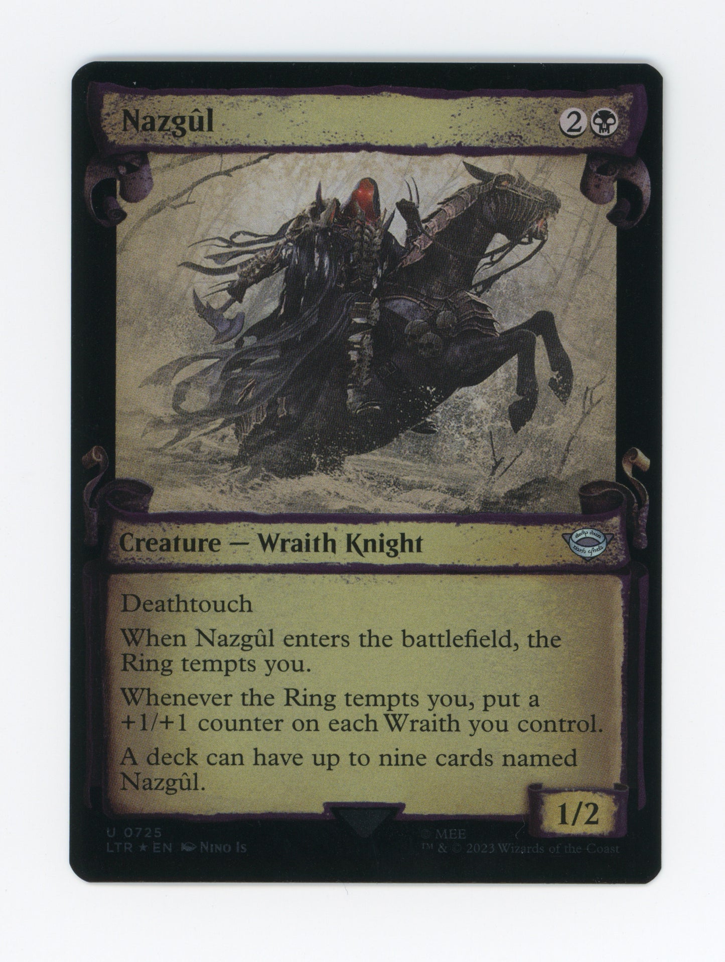 Nazgûl — Scrolls Showcase|Silver Foil — ID 19643