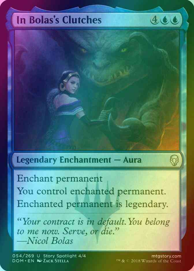 In Bolas's Clutches [54] [Dominaria] [Foil]