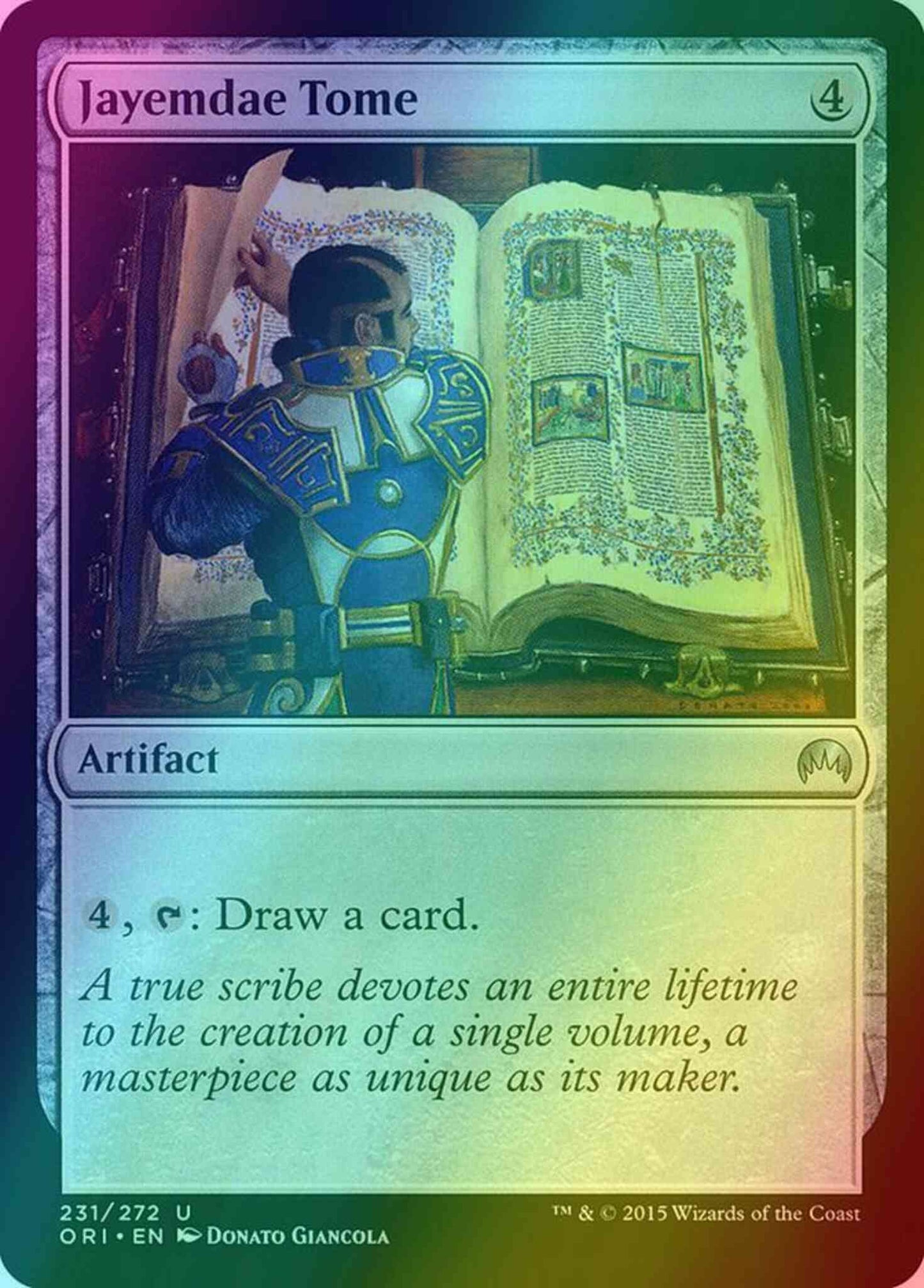 Jayemdae Tome [231] [Magic Origins] [Foil]