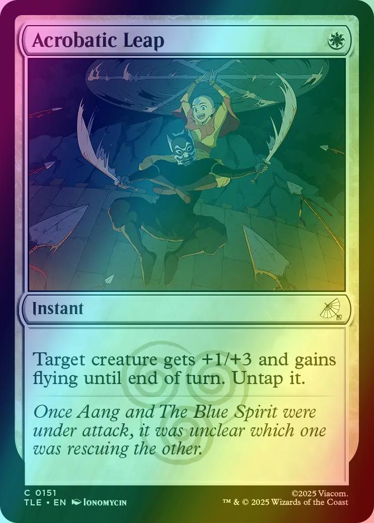 Acrobatic Leap [151] [Avatar: The Last Airbender Eternal] [Foil]