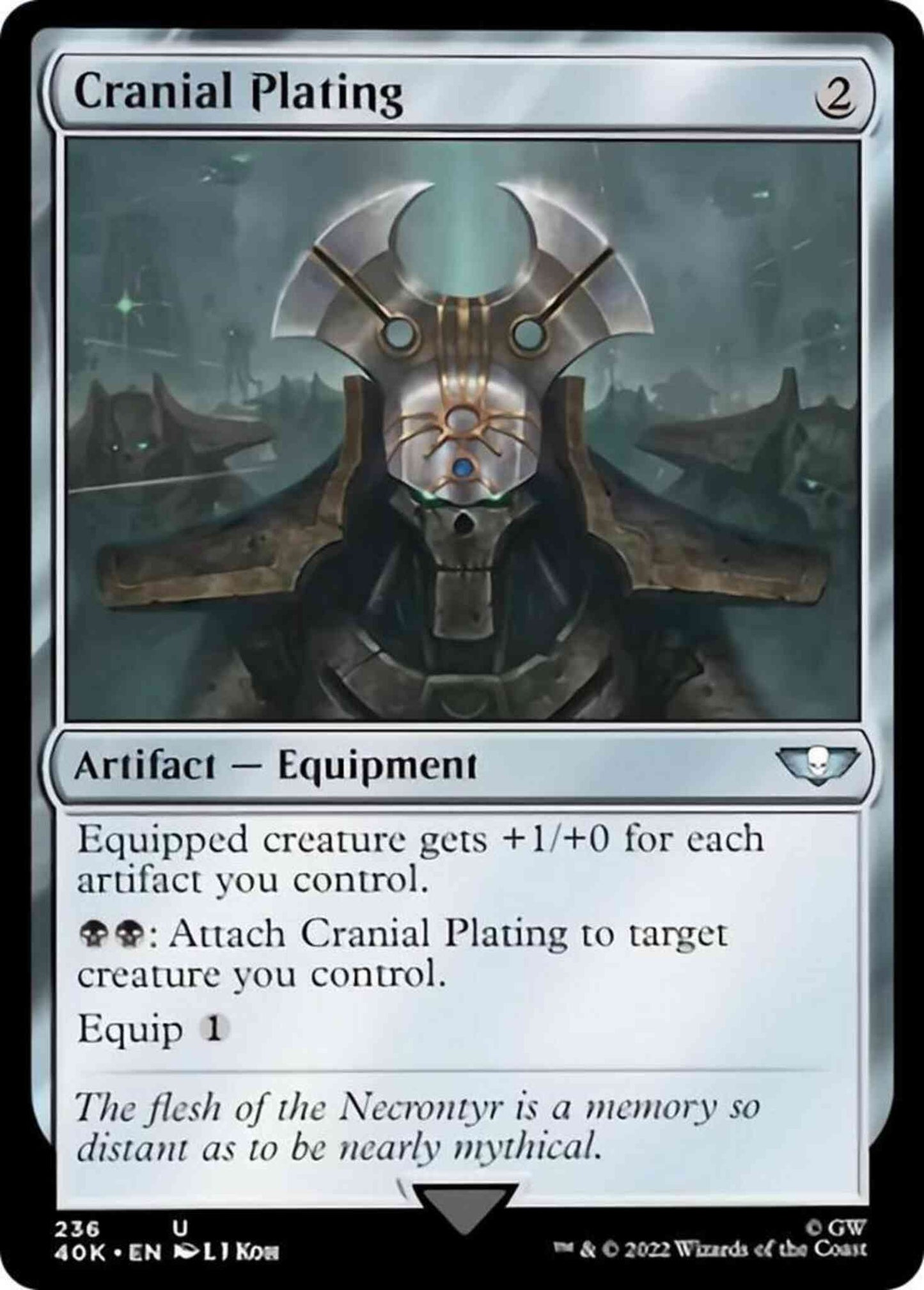 Cranial Plating [236] [Universes Beyond: Warhammer 40,000] [Non-Foil]