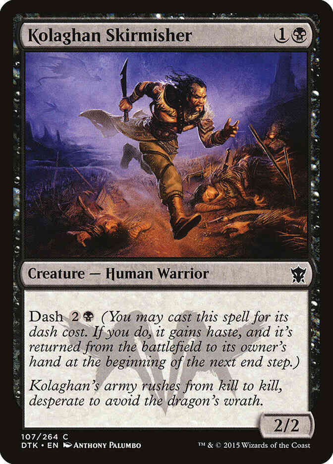 Kolaghan Skirmisher [107] [Dragons Of Tarkir] [Non-Foil]