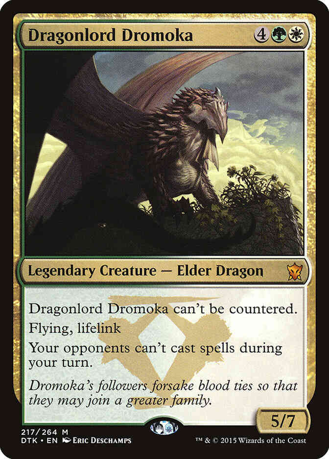 Dragonlord Dromoka [217] [Dragons Of Tarkir] [Non-Foil]
