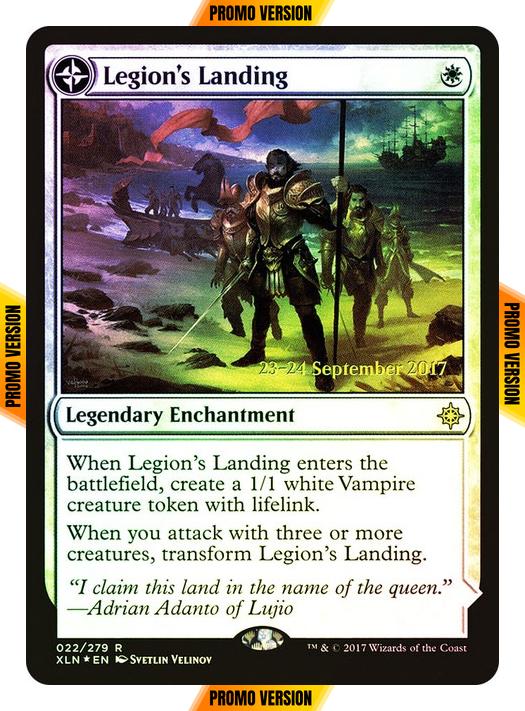 Legion's Landing // Adanto, the First Fort [22s] [Ixalan Promos] [Foil]