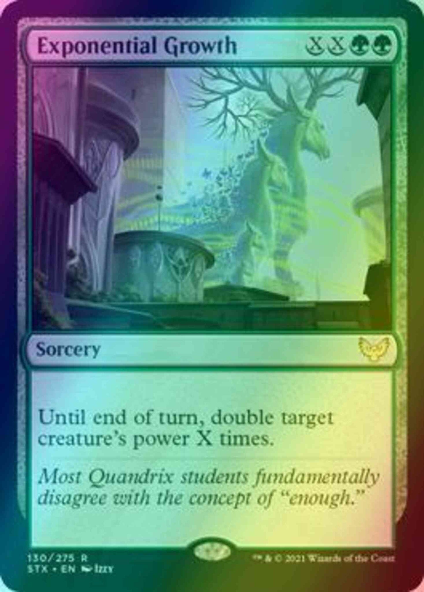 Exponential Growth [130] [Strixhaven: School of Mages] [Foil]