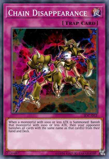 Chain Disappearance - PGL2-EN064 - Gold Rare - Unlimited