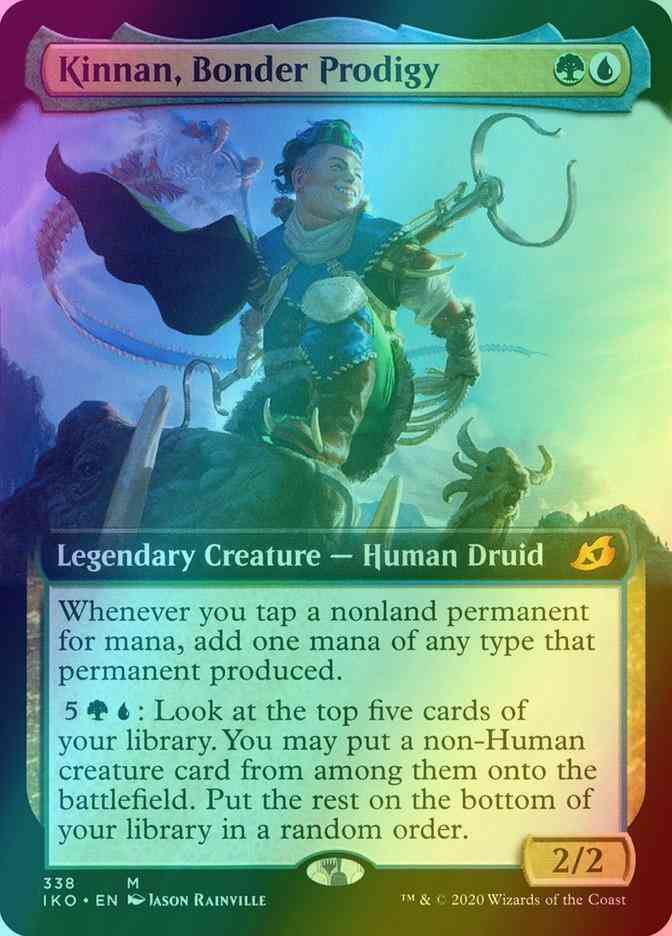 Kinnan, Bonder Prodigy [338] [Extended Art] [Ikoria: Lair of Behemoths] [Foil]