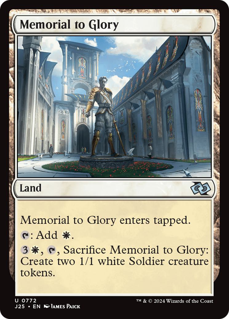 Memorial to Glory [772] [Foundations: Jumpstart] [Non-Foil]