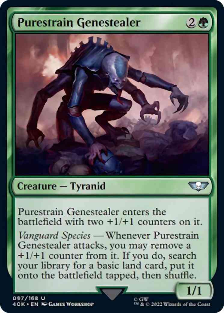 Purestrain Genestealer [97] [Universes Beyond: Warhammer 40,000] [Non-Foil]