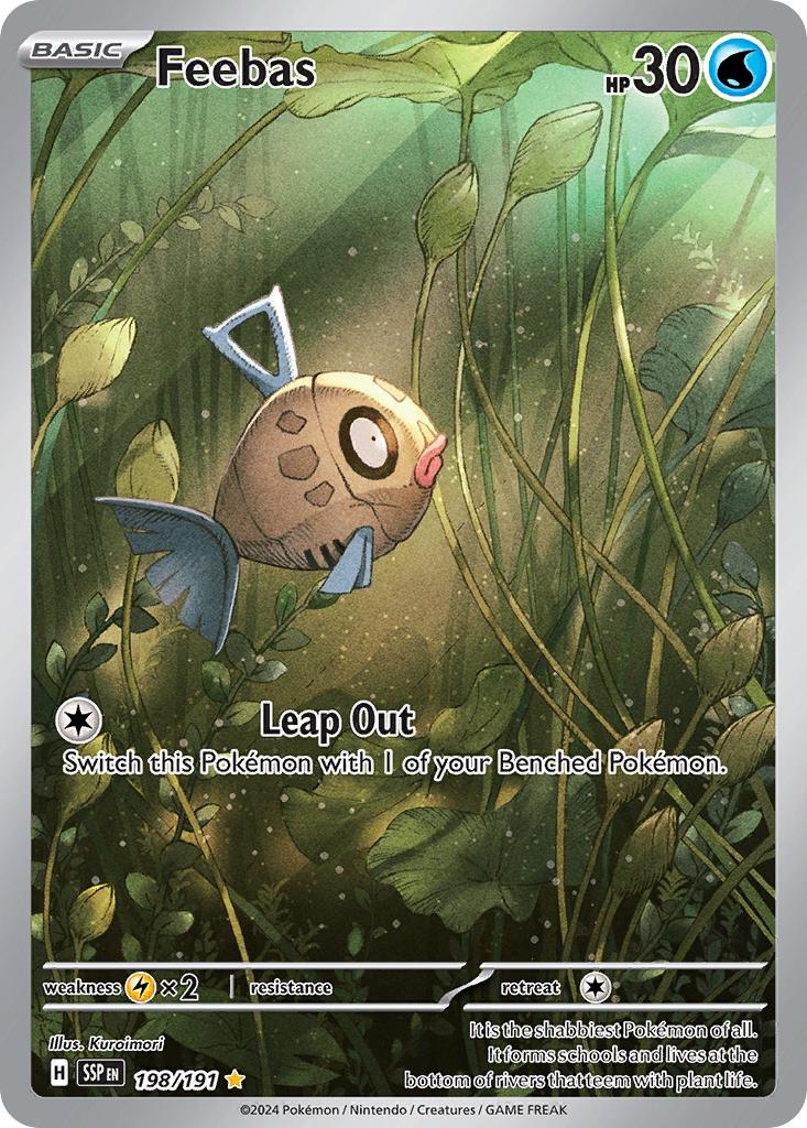 Feebas - 198/191 - Illustration Rare [sv08-198] [Ultra]