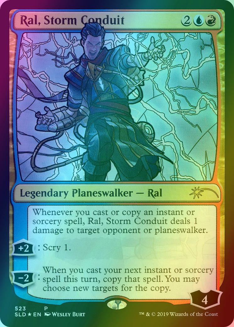 Ral, Storm Conduit [0523] [Stained Glass] [Secret Lair Drop] [Foil]