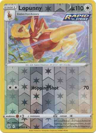 Lopunny - 213/264 - Uncommon [SWSH8-213] [Reverse Holo]