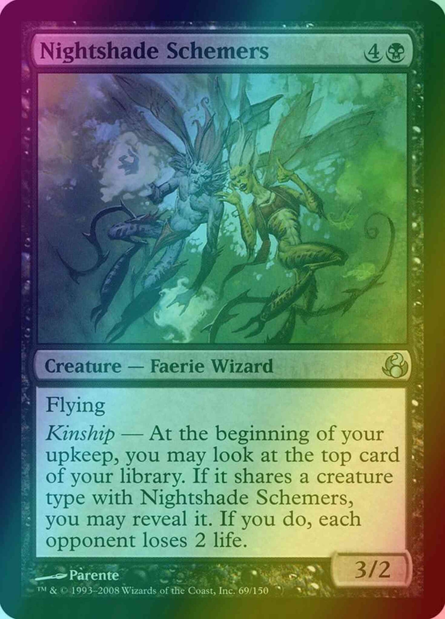 Nightshade Schemers [69] [Morningtide] [Foil]