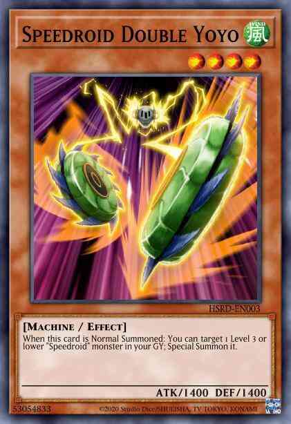 Speedroid Double Yoyo - SP17-EN024 - Starfoil Rare - 1st Edition