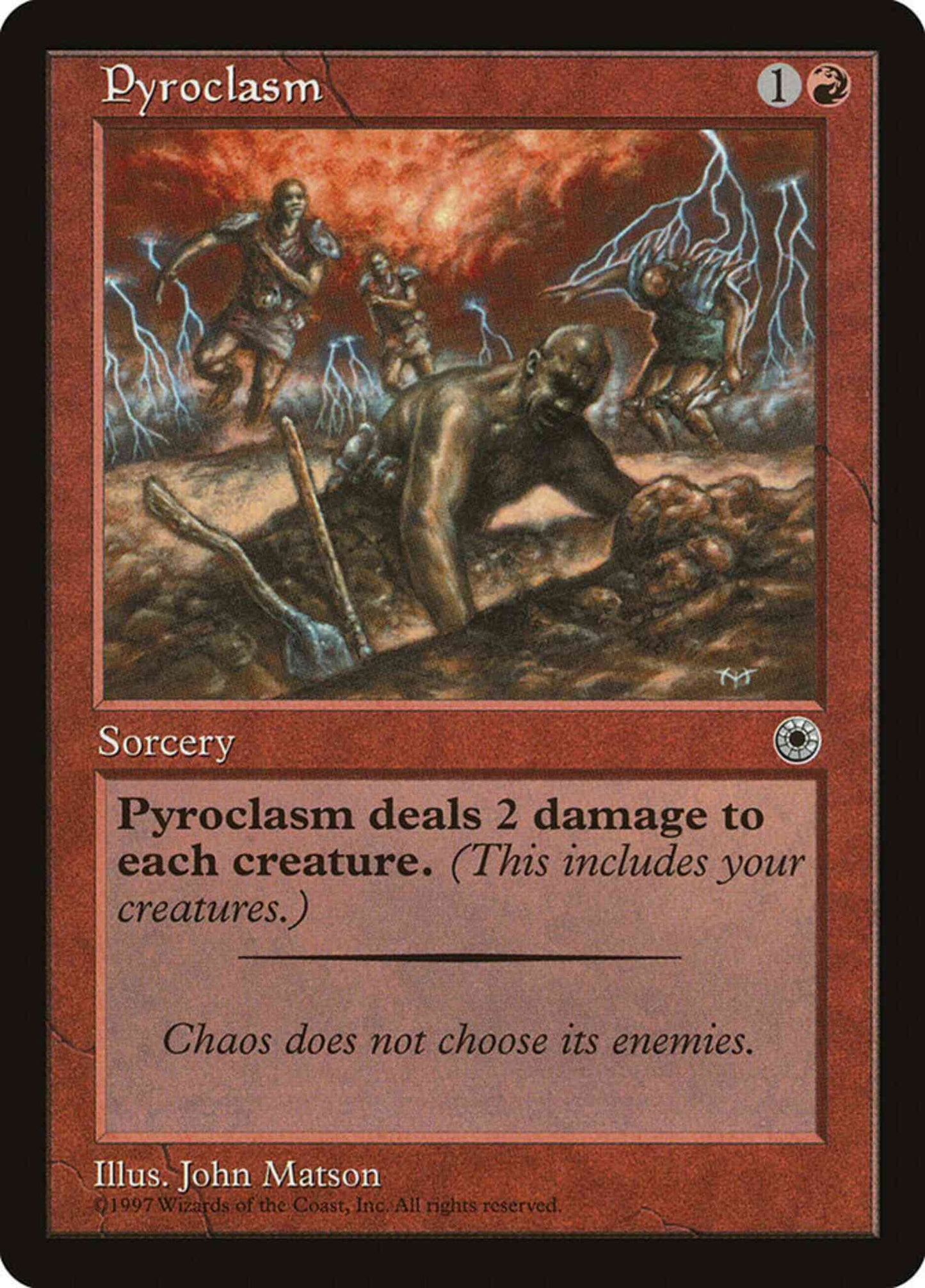 Pyroclasm [143] [Portal 1] [Non-Foil]