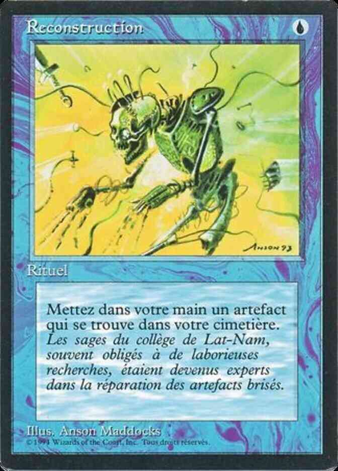 Reconstruction - French [77] [Foreign Black Border: French] [Non-Foil]