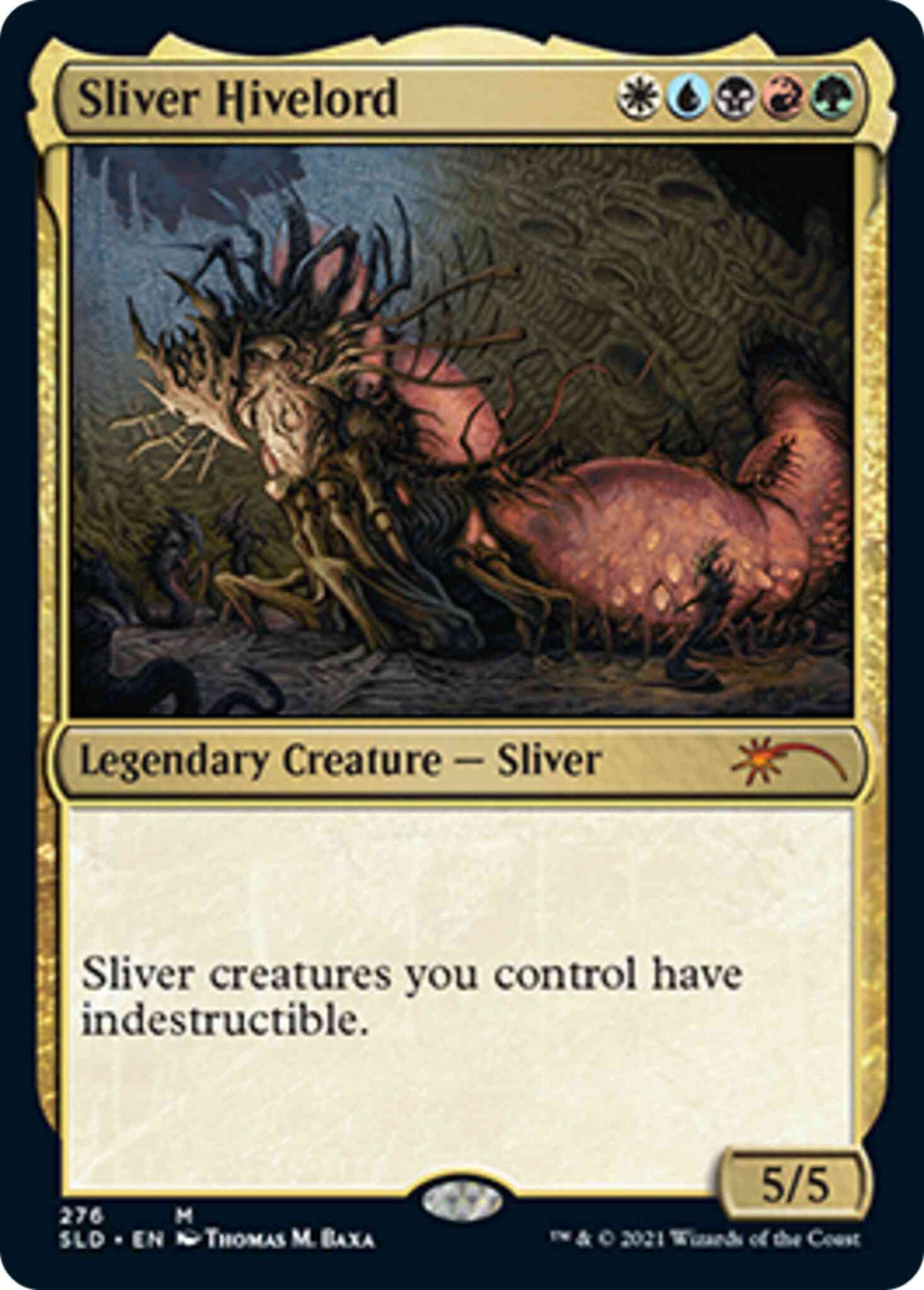 Sliver Hivelord [0276] [Thomas Baxa] [Secret Lair Drop] [Non-Foil]
